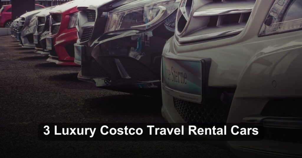 3 Luxury Costco Travel Rental Cars 